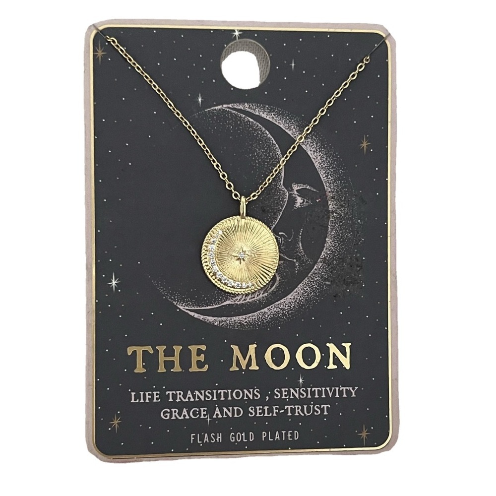 Moon Pendant Necklace